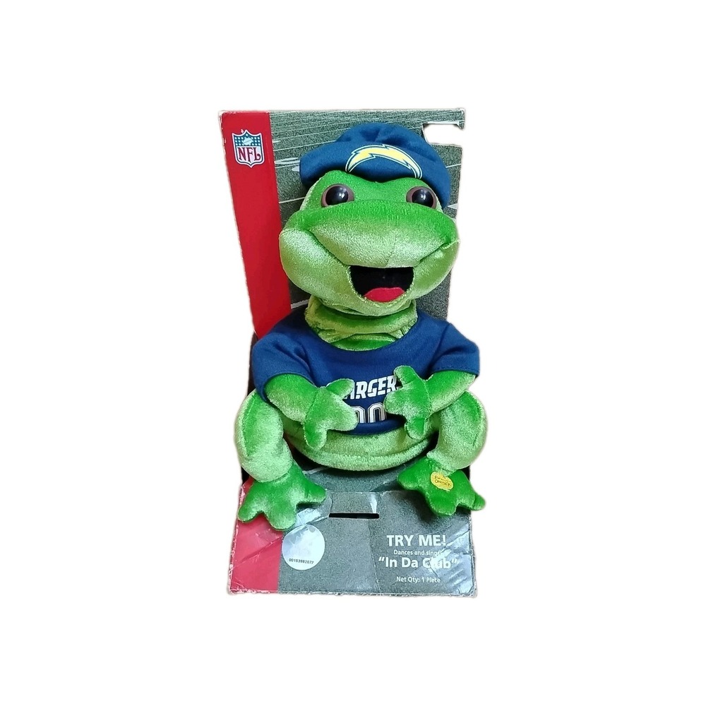 Frogz NFL Chargers Dancing Singing Gemmy Frog